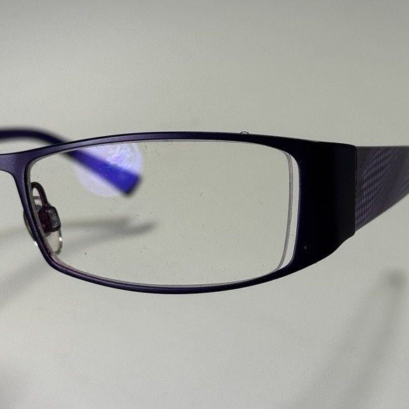 Kliik Denmark 428-423‎ Purple Rectangle Metal 47-18-135 FRAMES ONLY main image 8